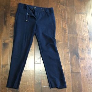 Ann Taylor signature navy blue pants